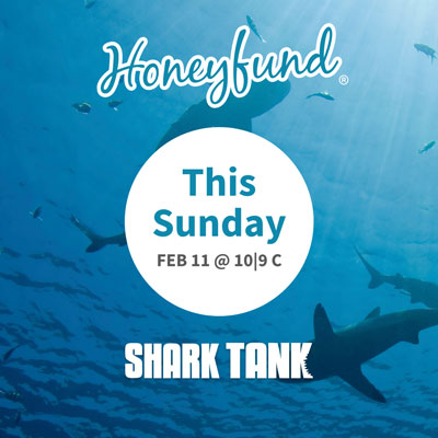 Announcement of Shark Tank airing