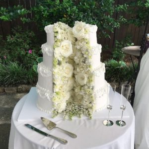 Classic City Confections wedding cake GA