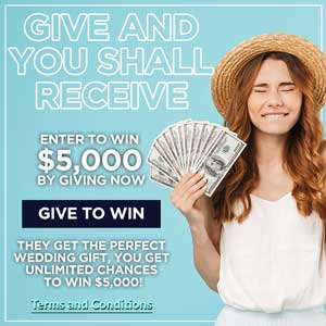 Give to Win $5k Cash