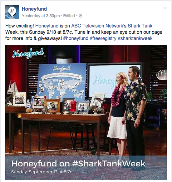 Honeyfund Shark Tank